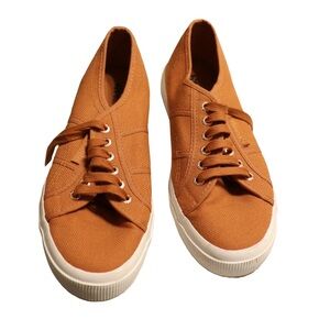 Superga sneakers burnt orange